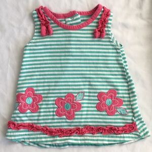 9-12M Striped Sleeveless Top